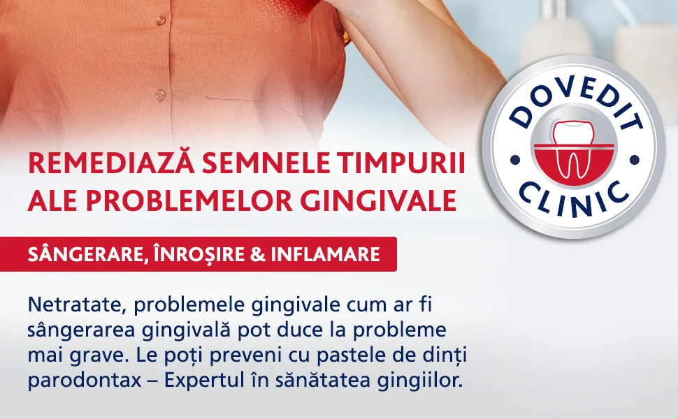 Remediaza semnele timpurii ale problemelor gingivale Remediaza semnele timpurii ale problemelor gingivale