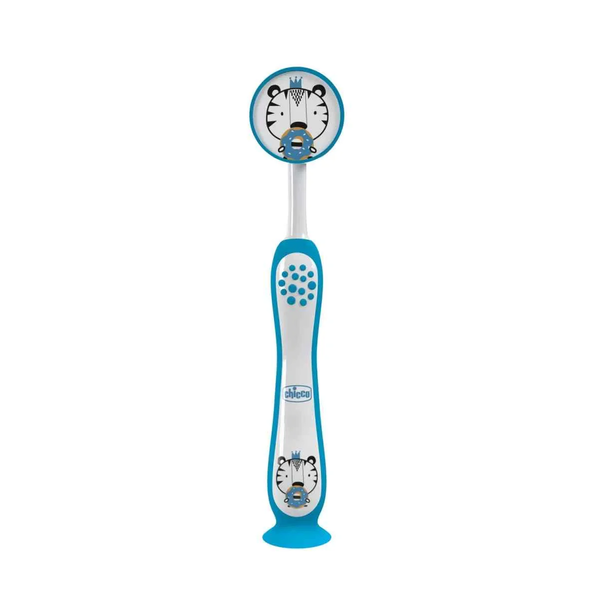 Periuta de dinti Tiger Albastru 3-6 ani+, 1 bucata, Chicco