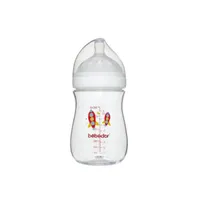 Biberon cu gura larga fara BPA, 240ml, Bebe D' Or