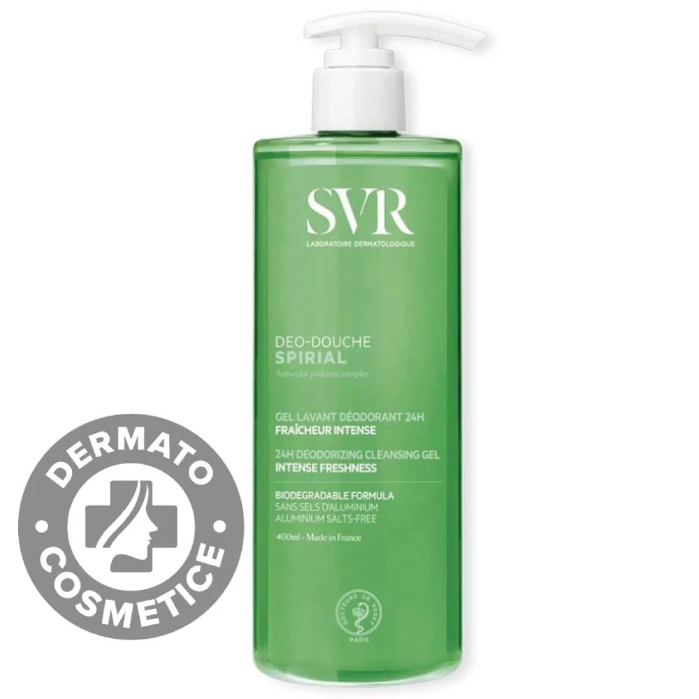 Gel de dus deodorant Spirial Deo Douche, 400ml, SVR 