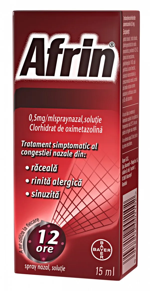 Afrin spray nazal, 15 ml, Bayer