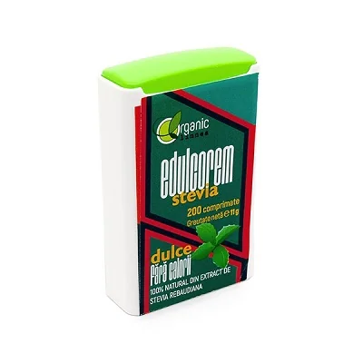Stevia Organic Linea, 200 comprimate, Edulcorem