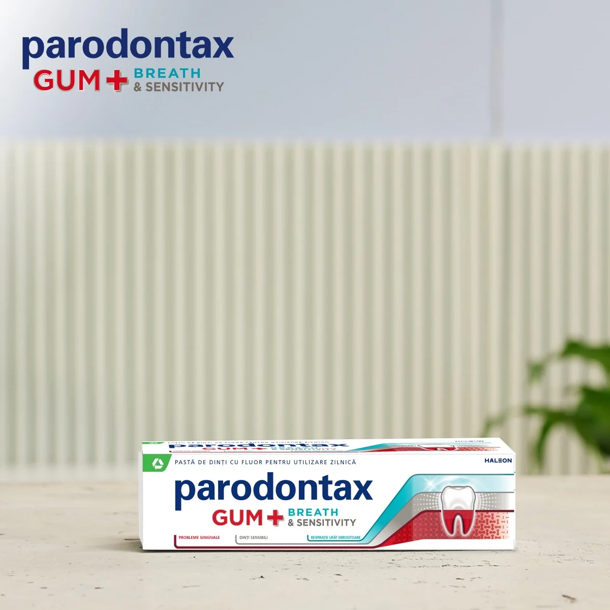 Pasta de dinti Gum + Breath & Sensitivity, 75ml, Parodontax