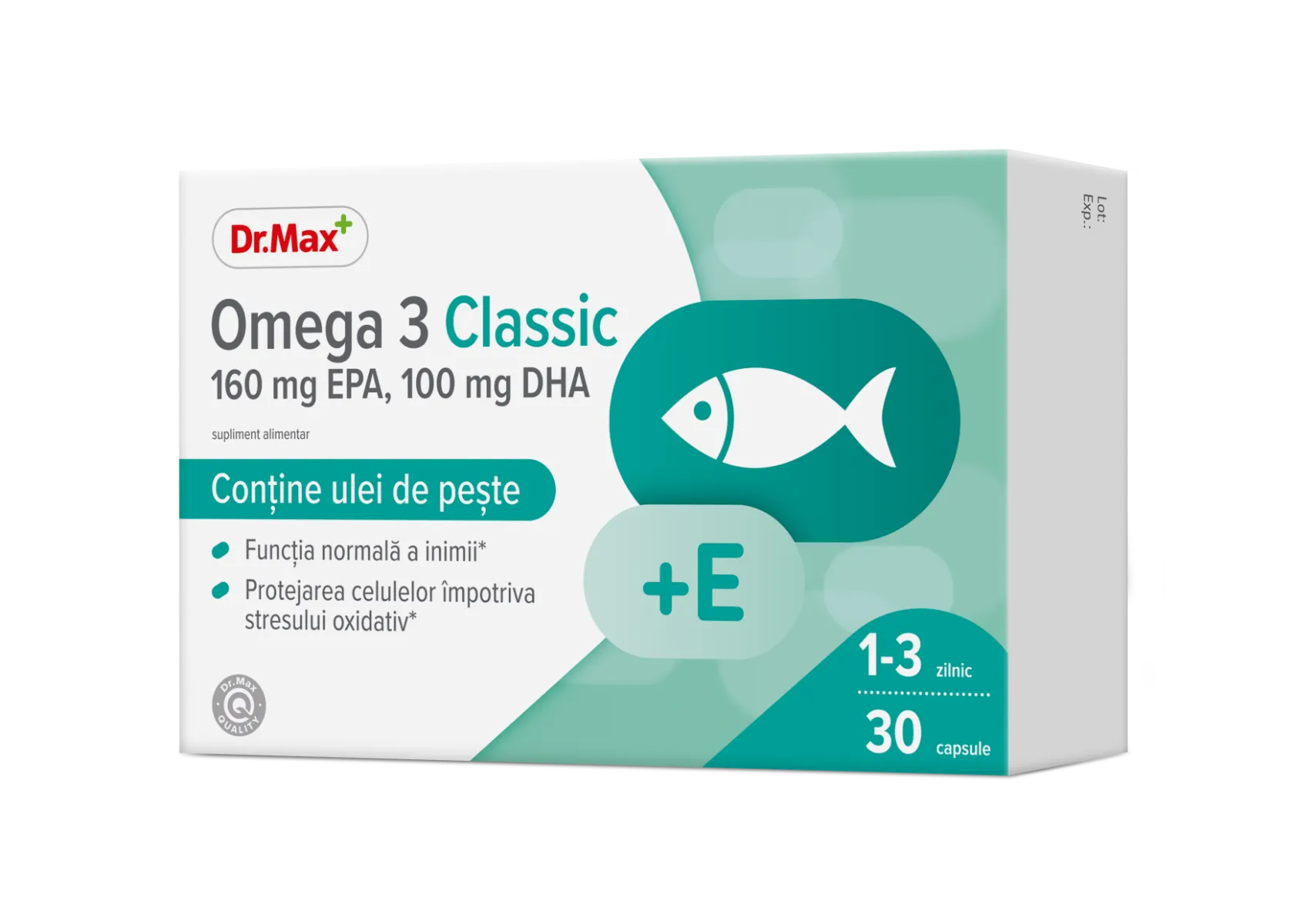 Dr. Max Omega 3 Classic, 30 comprimate moi