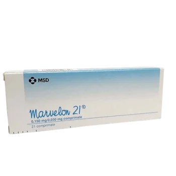 Marvelon 0.150mg/0.030mg, 21 comprimate, Organon