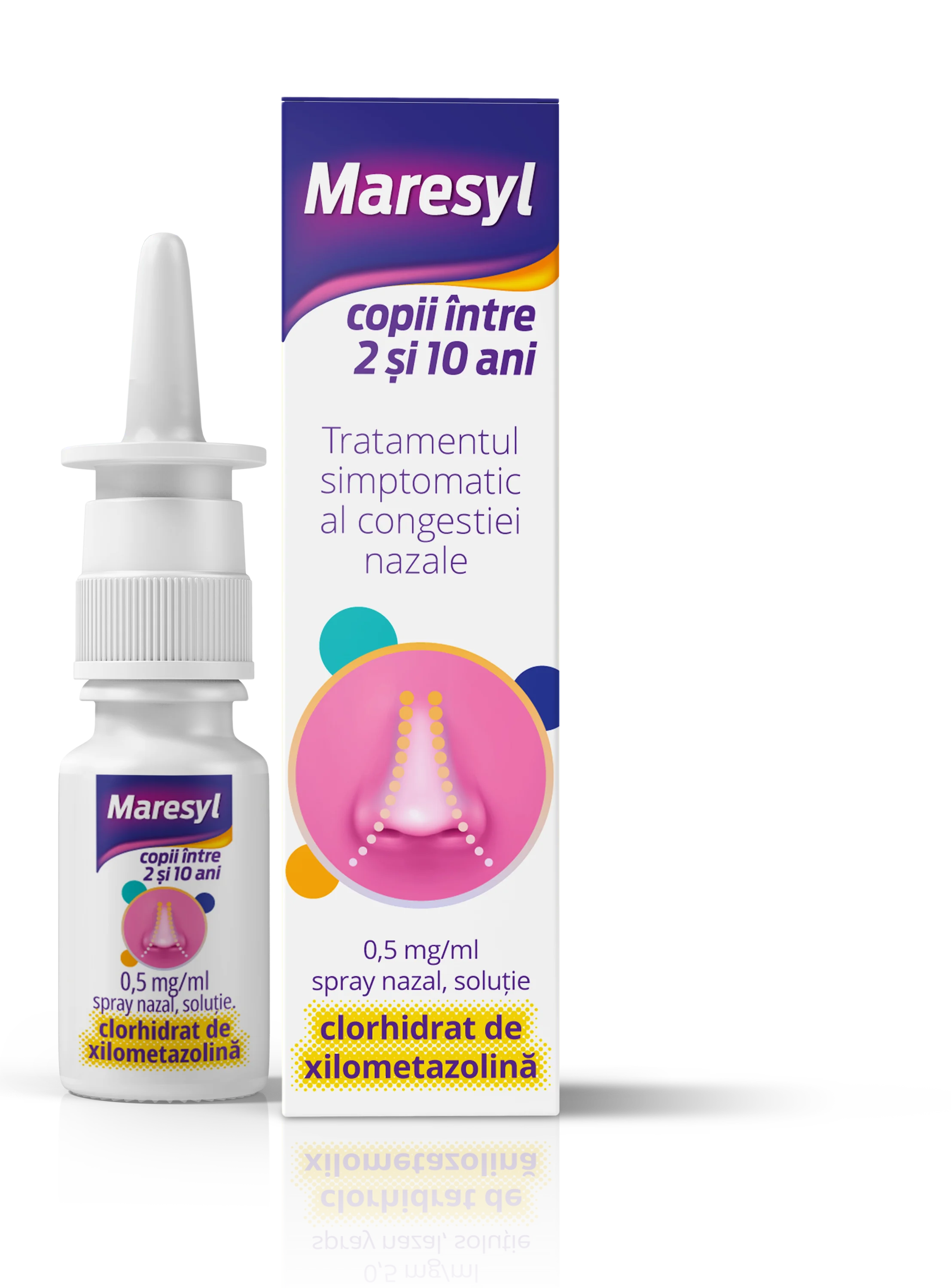 Maresyl 0,5 mg/ml spray nazal, 10ml
