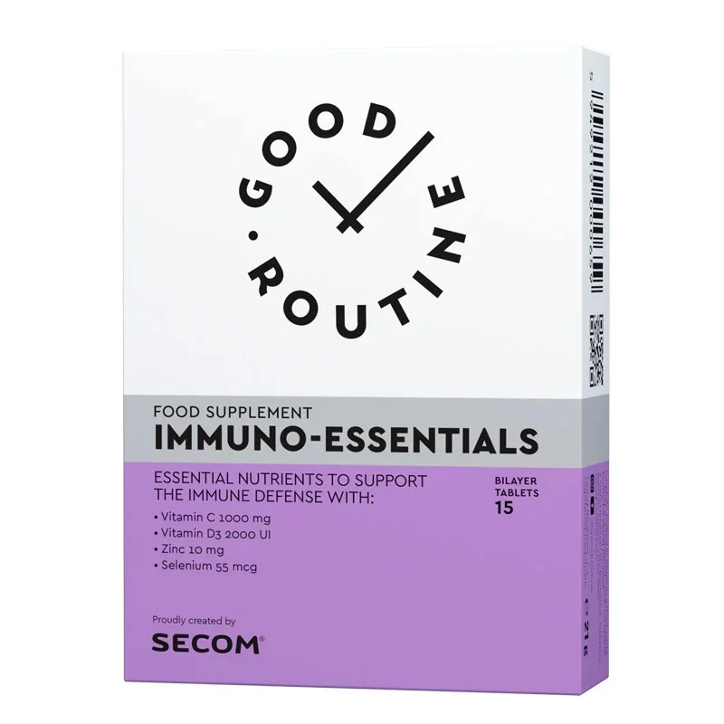 Immuno-Essentials Good Routine, 15 comprimate, Secom