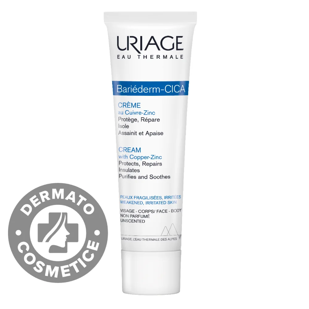 Crema reparatoare Bariederm, 100 ml, Uriage