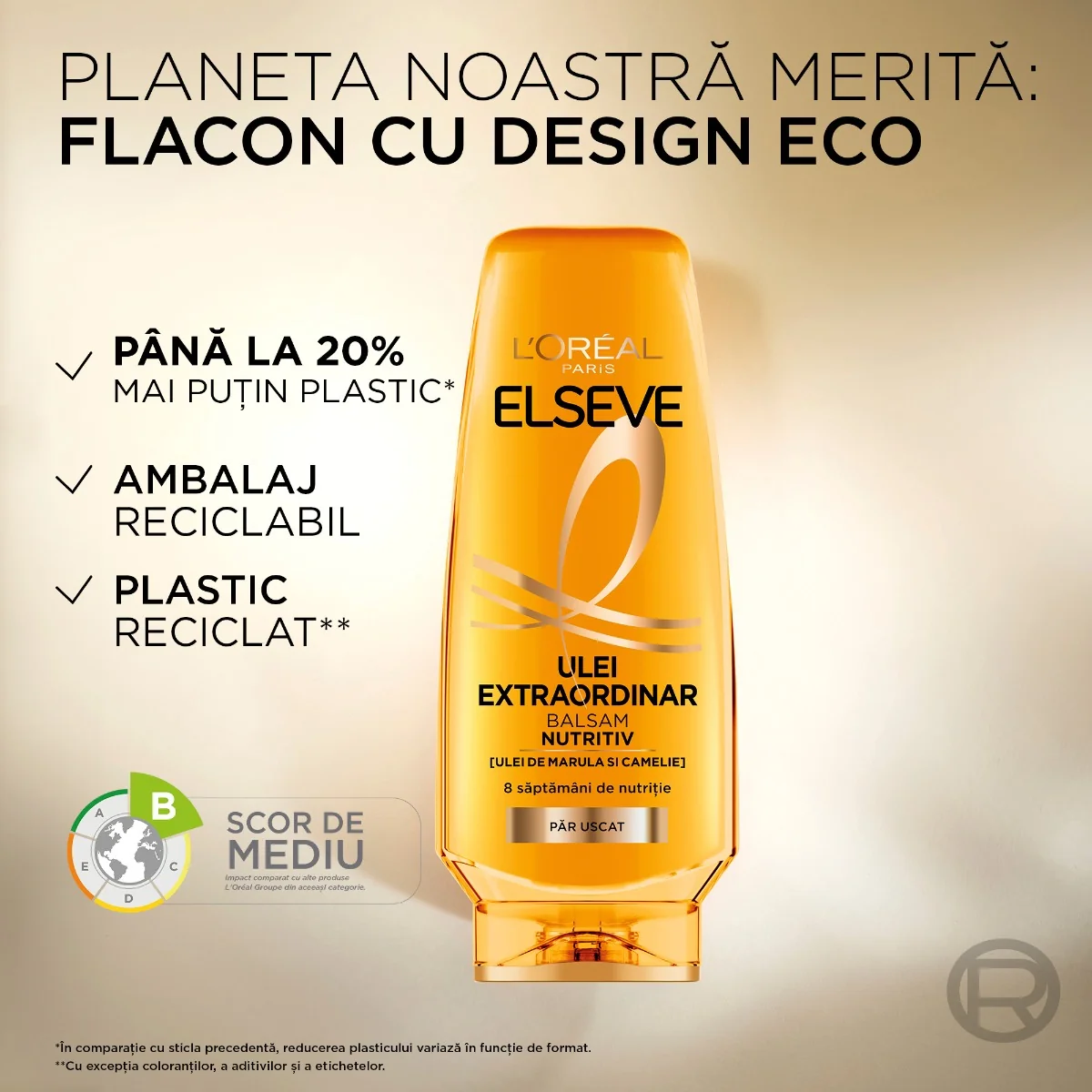 Balsam de par Ulei Extraordinar, 200ml, Elseve