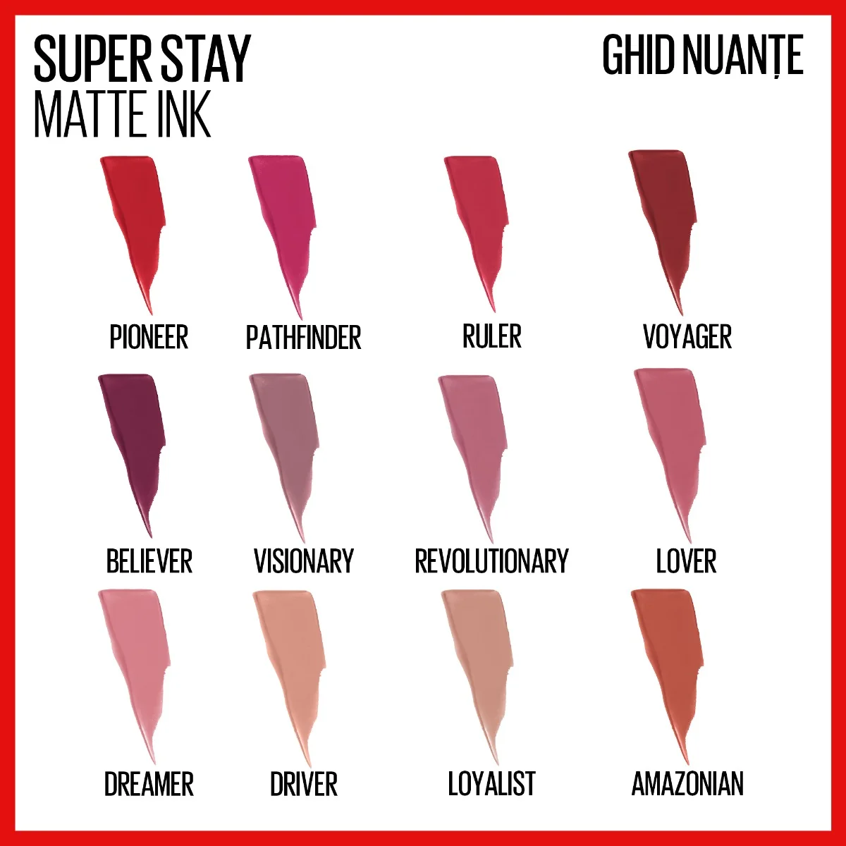 Ruj lichid mat Superstay Matte Ink 15 Lover, 5ml, Maybelline
