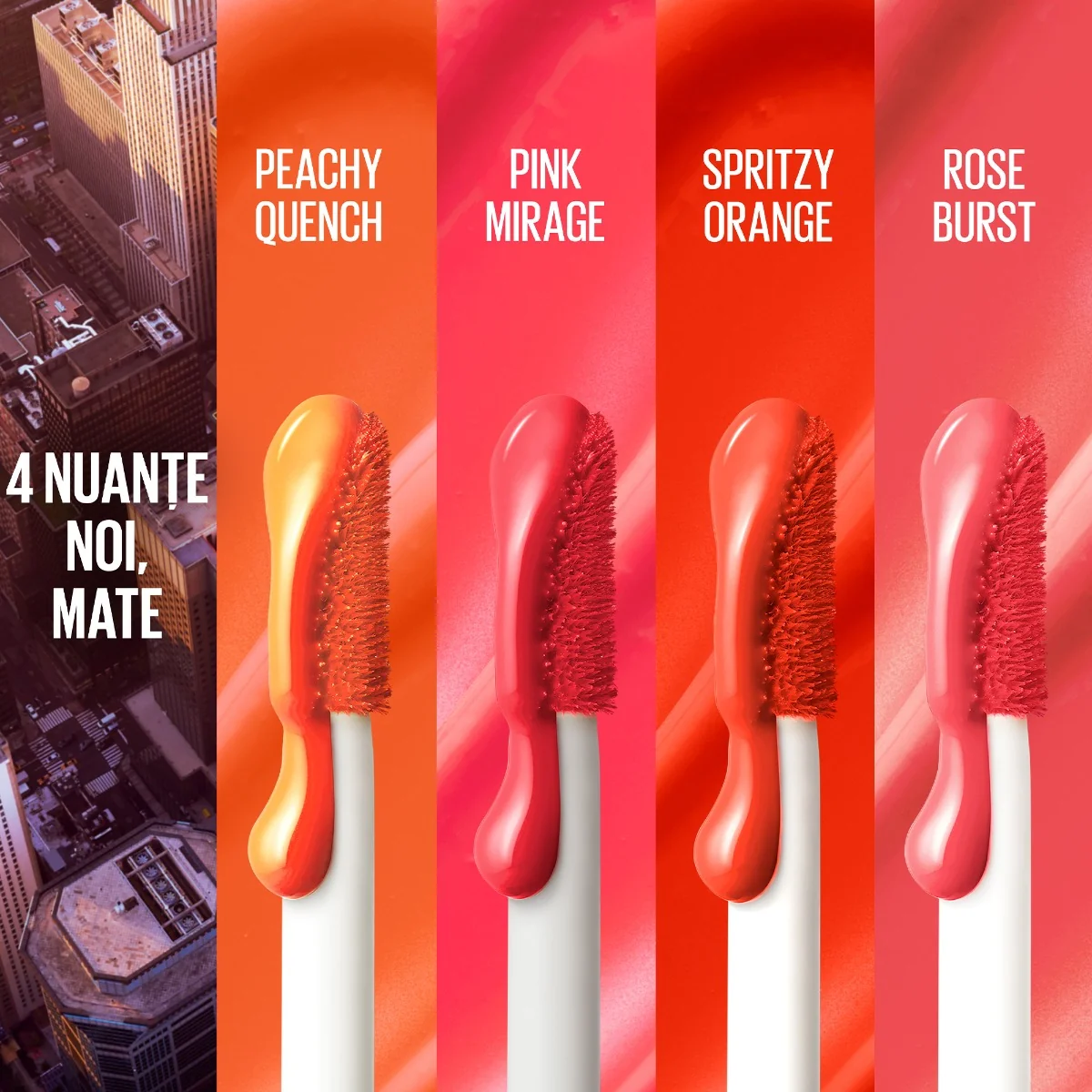 Fard de obraz cu textura lichida Sunkisser Nr. 40 Roseburst, 4.7ml, Maybelline