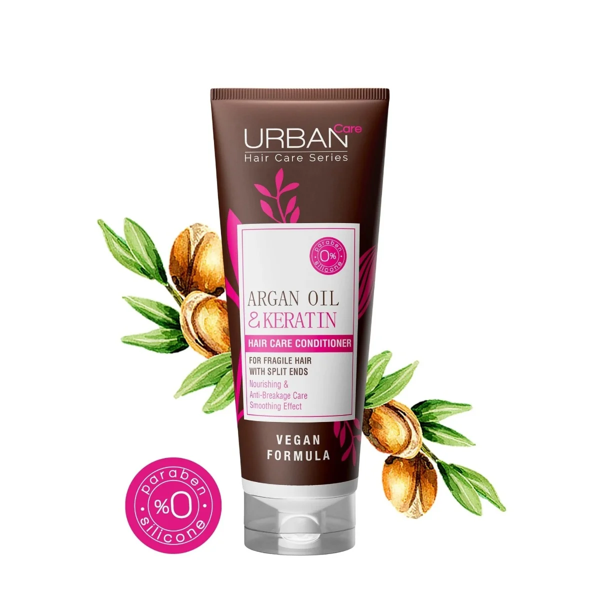 Balsam de par cu ulei de Argan si Keratina, 250ml, Urban Care