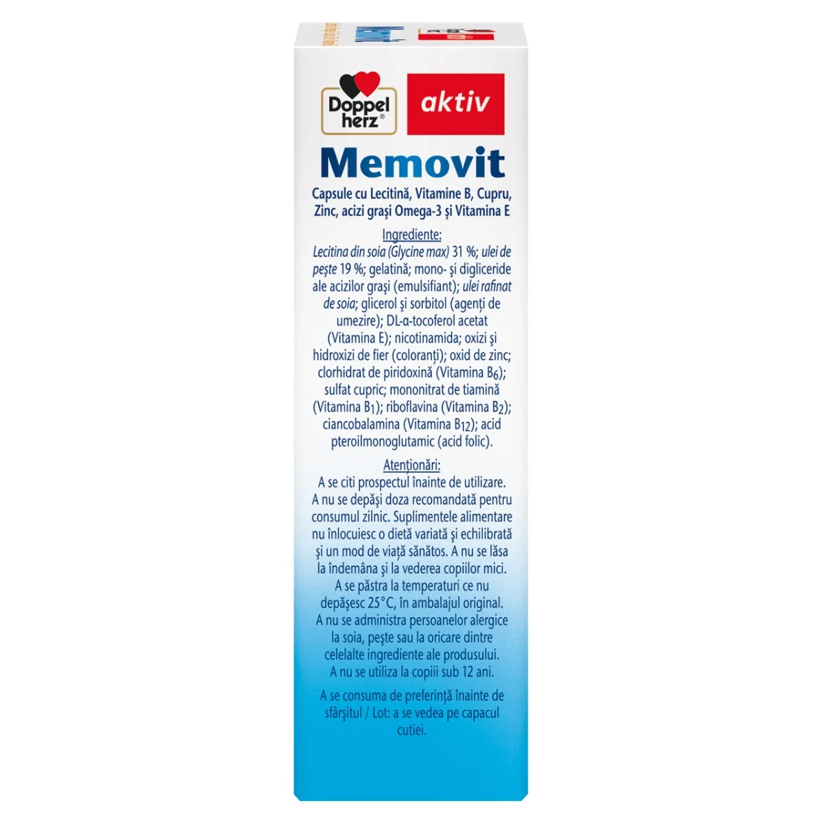 Memovit, 30 capsule, Doppelherz