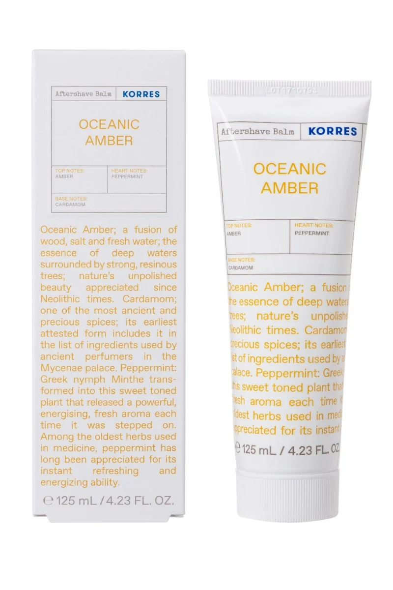 Aftershave Oceanic Amber, 125ml, Korres