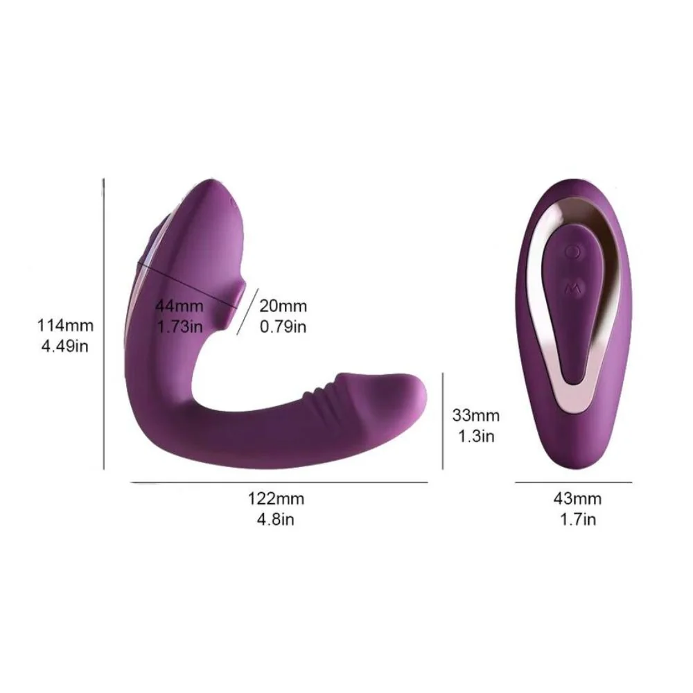 Vibrator Kiss Me Baby violet, 1 bucata, Lovely