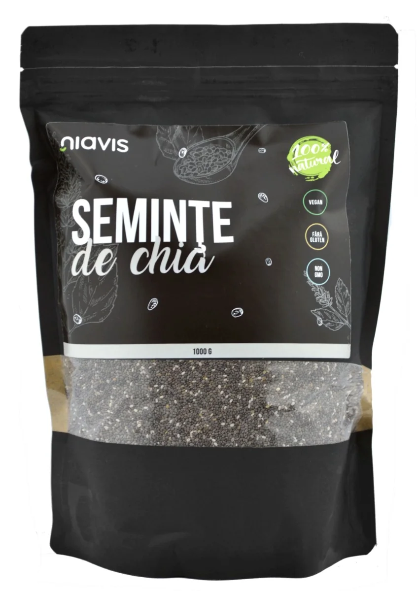 Seminte de chia, 1000g, Niavis