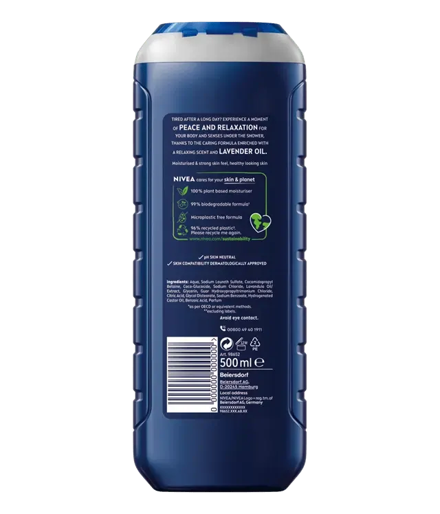 Gel de dus Total Relax, 500ml, Nivea