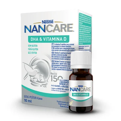 DHA & Vitamina D Nancare, 10ml, Nestle