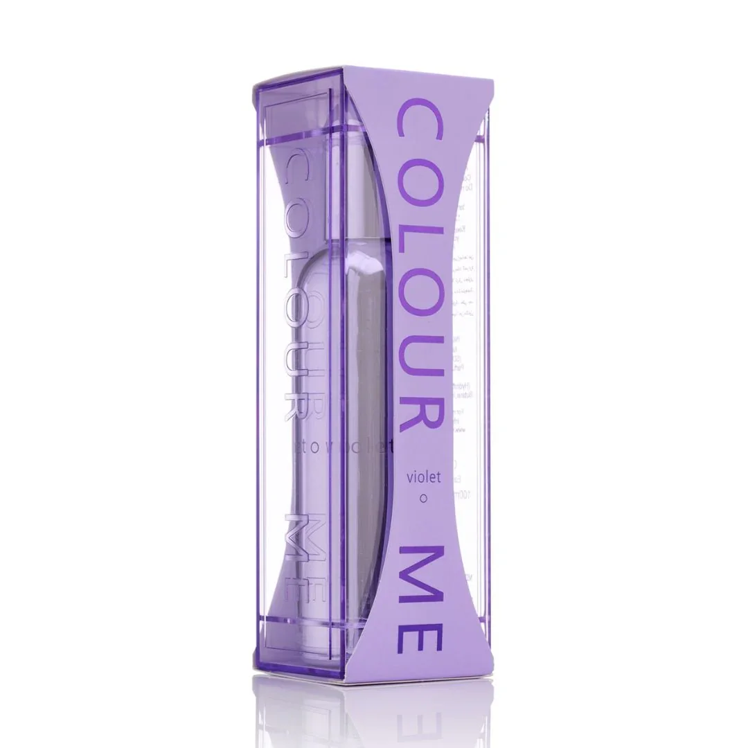 Apa de parfum de dama Violet Colour Me, 100ml, Milton-Lloyd Fragrances