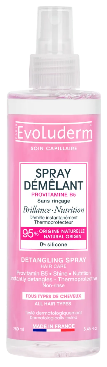 Spray pentru descurcarea parului Brillance, 250ml, Evoluderm