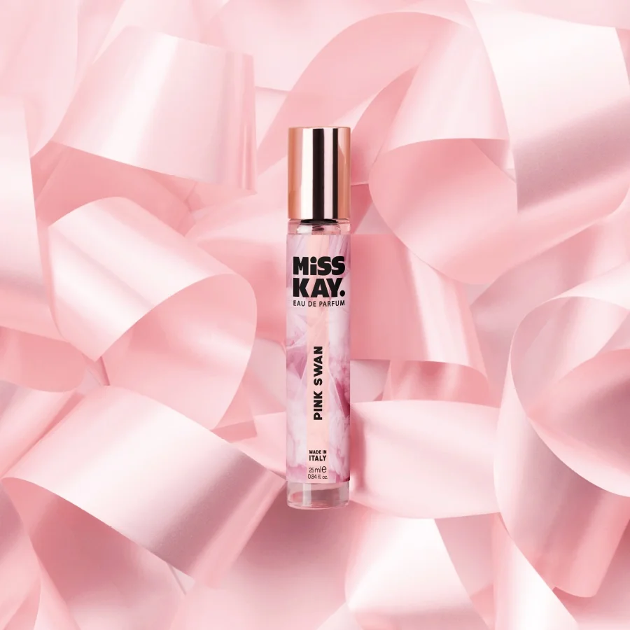 Apa de parfum pentru femei Pink Swan, 25ml, Miss Kay