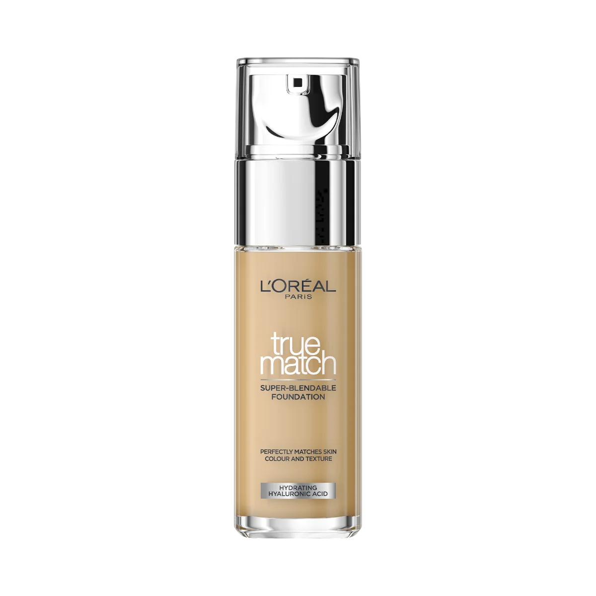 Fond de ten infuzat cu acid hialuronic True Match 4N Beige, 30ml, L'Oreal Paris