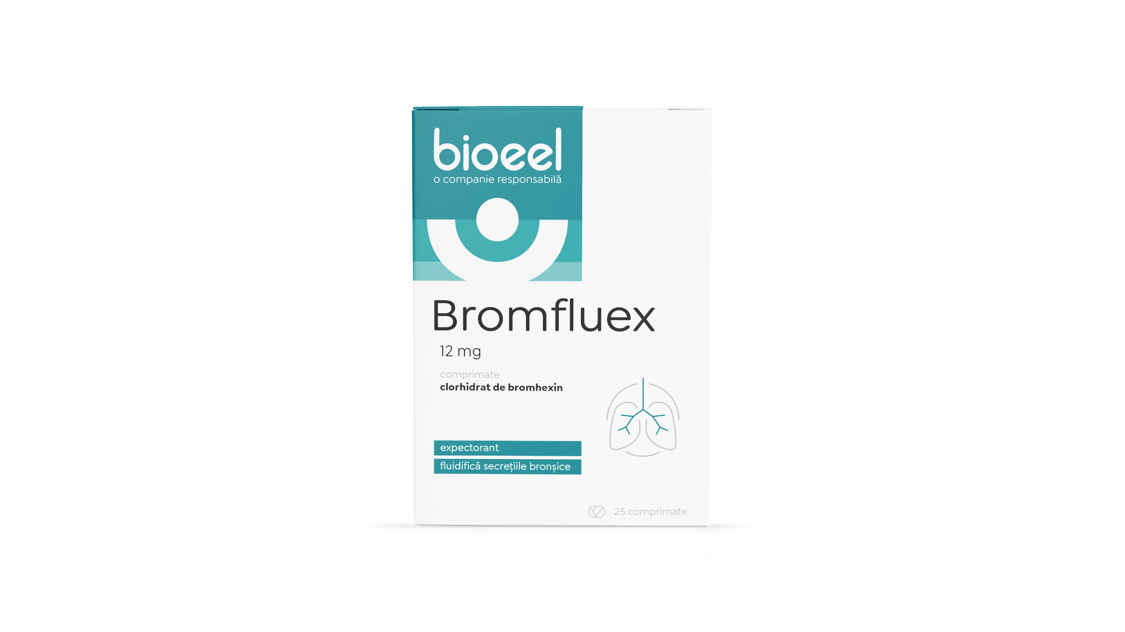  Bromfluex 12mg, 25 comprimate, Bioeel