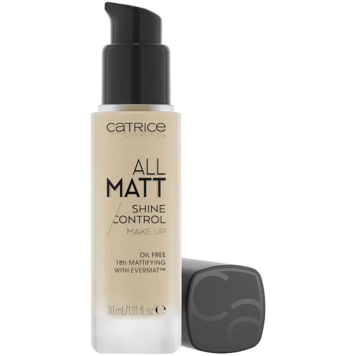 Fond de ten All Matt Shine Control Make Up 020 N - Neutral Nude Beige, 30ml, Catrice