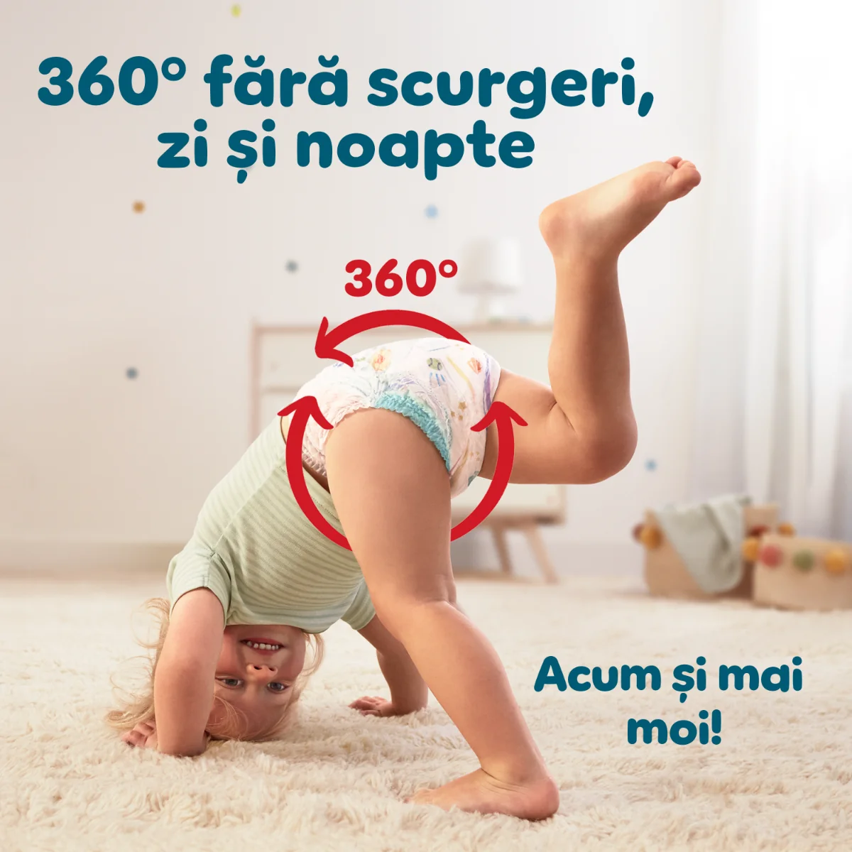 Scutece-chilotel Pants XXL Box Marimea 3 pentru 6-11 kg, 180 bucati, Pampers