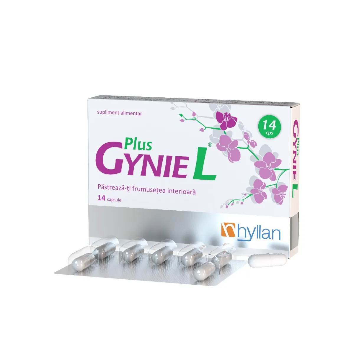 Gynie L Plus, 14 capsule, Hyllan Pharma