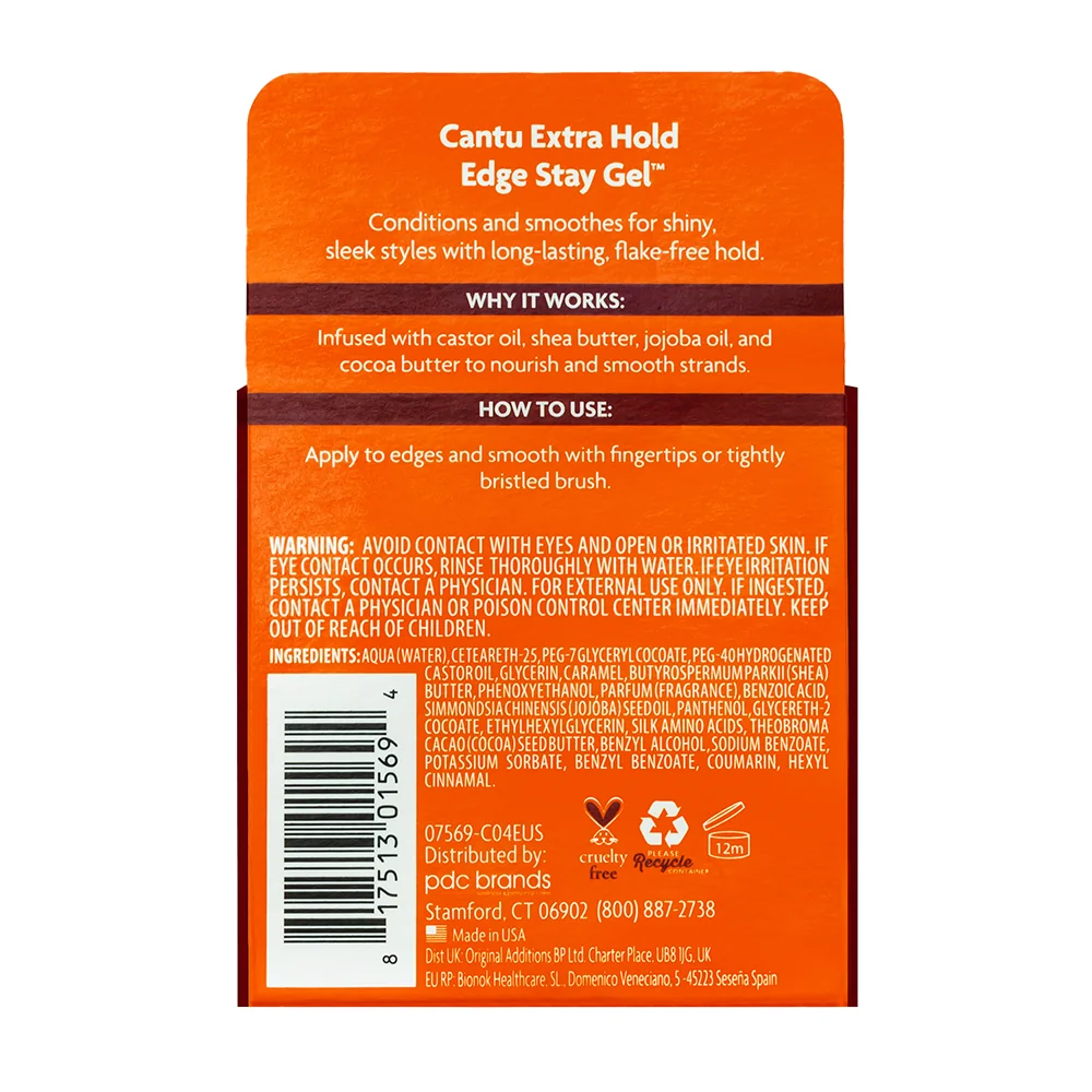 Gel de par cu fixare puternica Edge Stay Style, 64g, Cantu