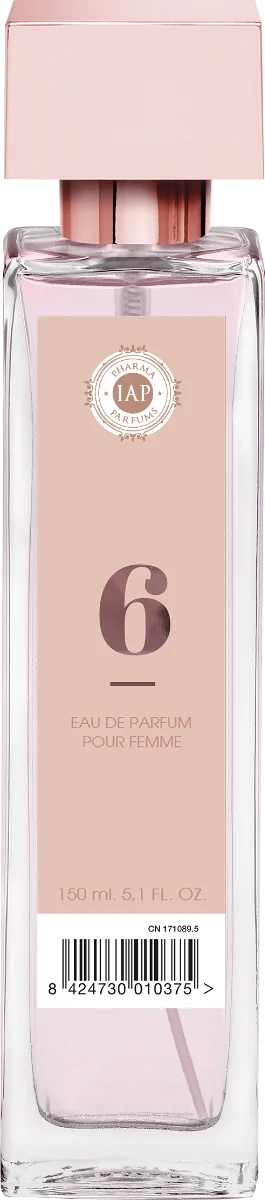 Apa de parfum pentru femei Nr. 6, 150ml, IAP Pharma