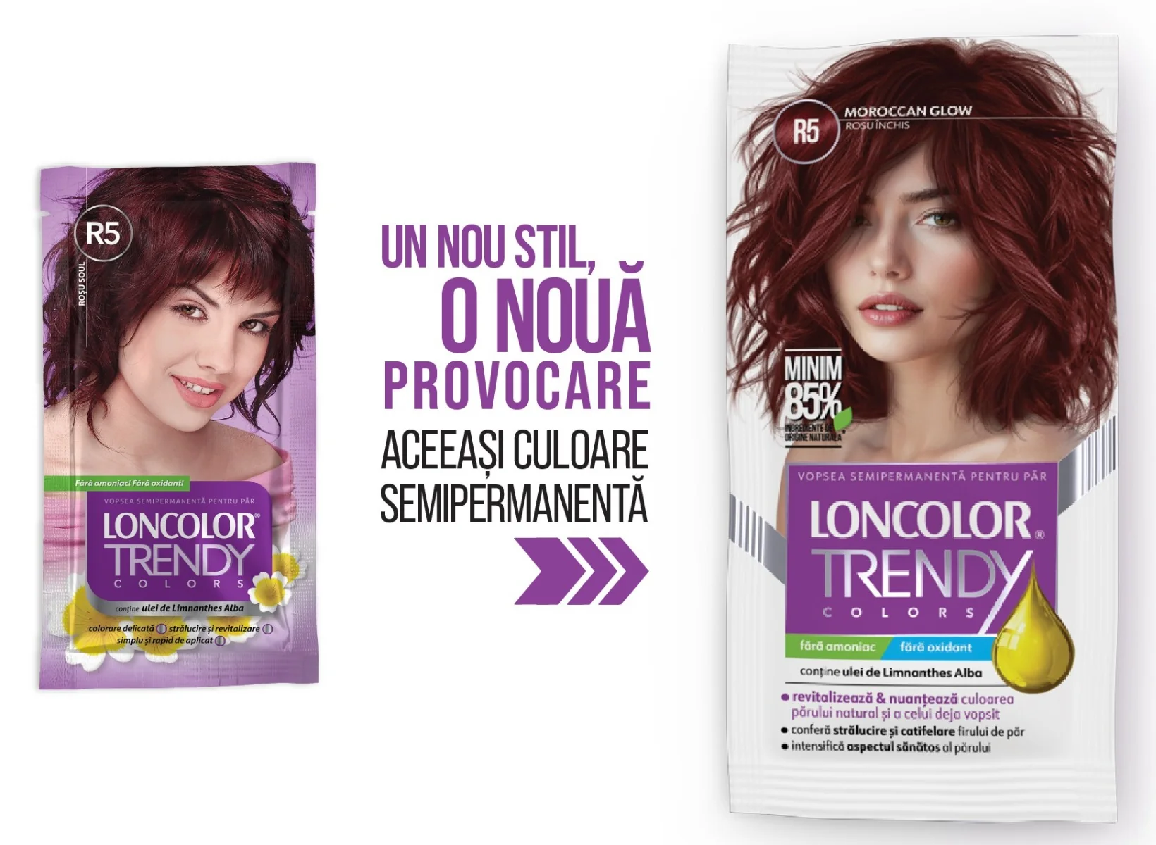 Vopsea semipermanenta Trendy Colors R5, 50ml, Loncolor