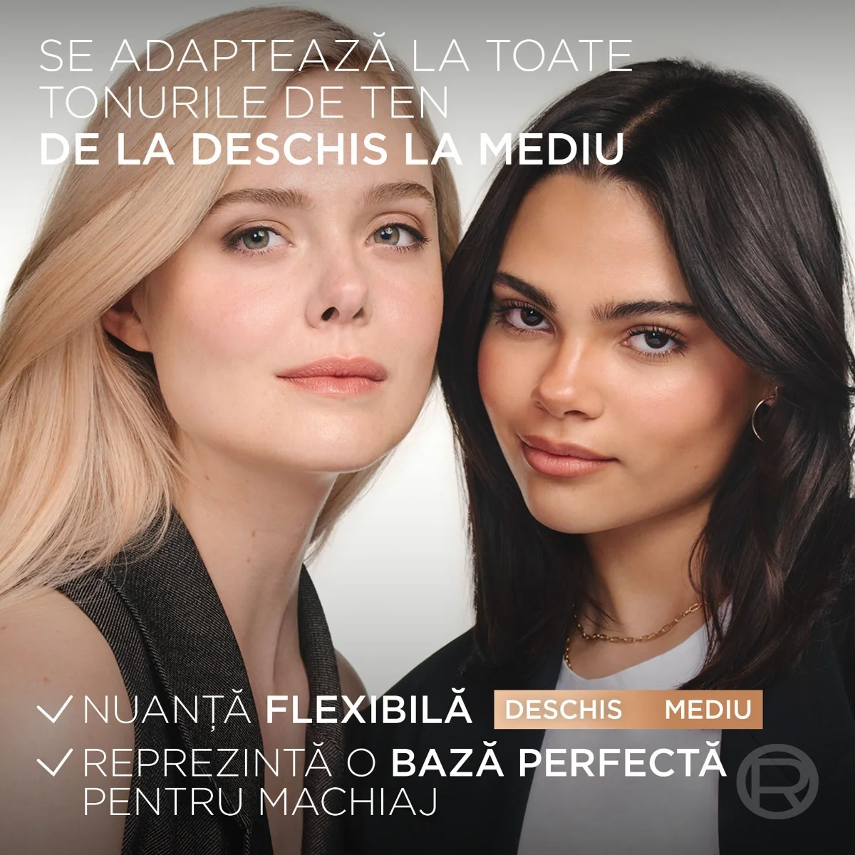 Fluid colorat cu factor de protectie solara SPF30 Revitalift Vitamin C Tinted Glow, 40ml, L'Oreal Paris