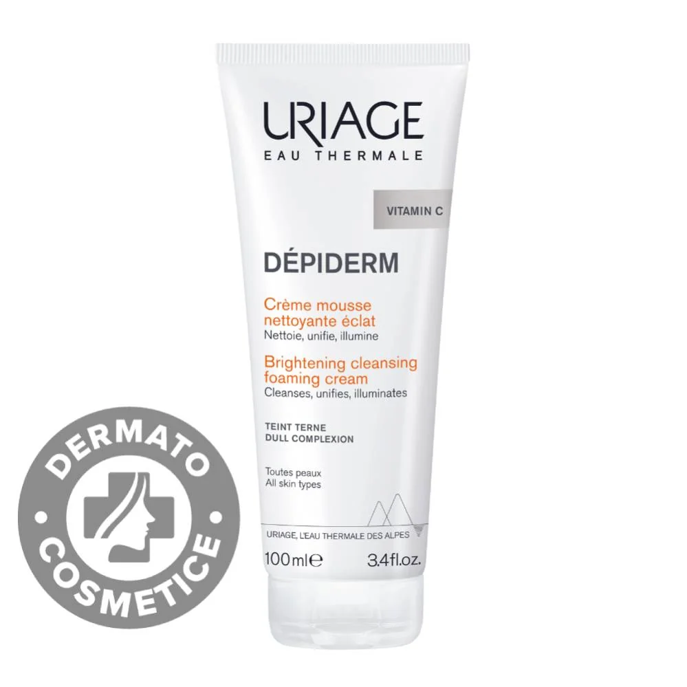 Spuma de curatare depigmentanta Depiderm, 100ml, Uriage