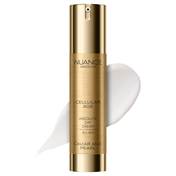 Crema de zi pentru ten uscat Caviar and Pearl, 50ml, Nuance