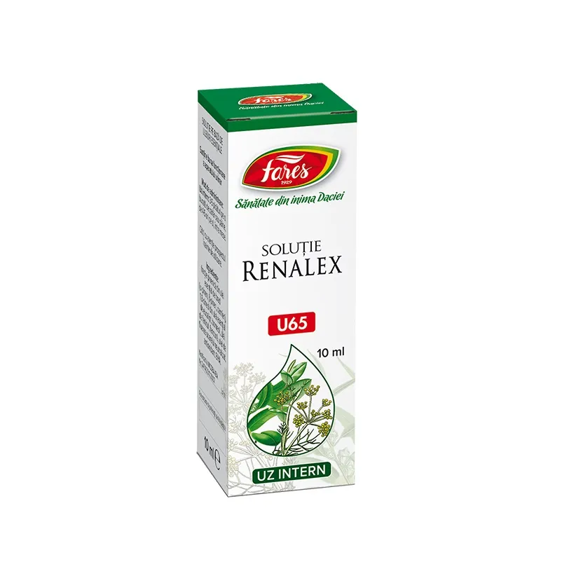 Renalex solutie U65, 10ml, Fares