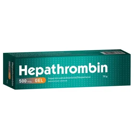 Hepathrombin gel 500 UI/g, 75g, Hemofarm