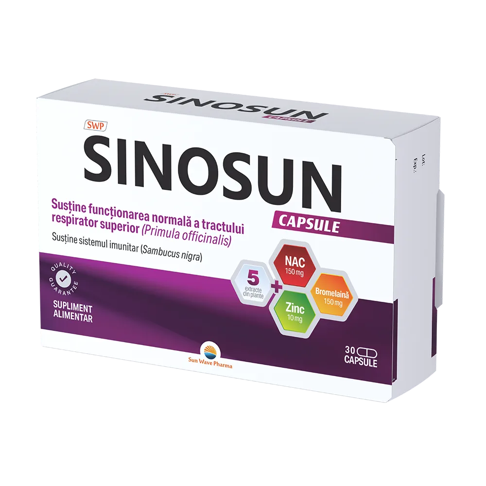 Sinosun, 30 capsule, Sun Wave Pharma