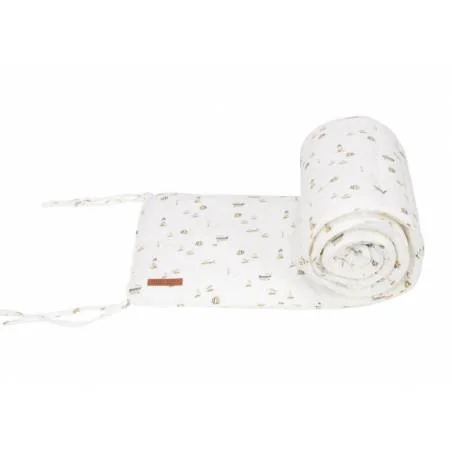 Protectie pentru patut Sailors Bay White, 1 bucata, Little Dutch
