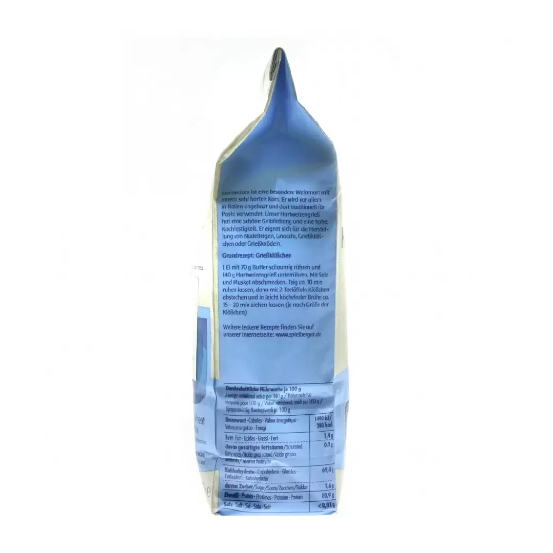 Gris din grau dur Eco Demeter, 500g, Spielberger