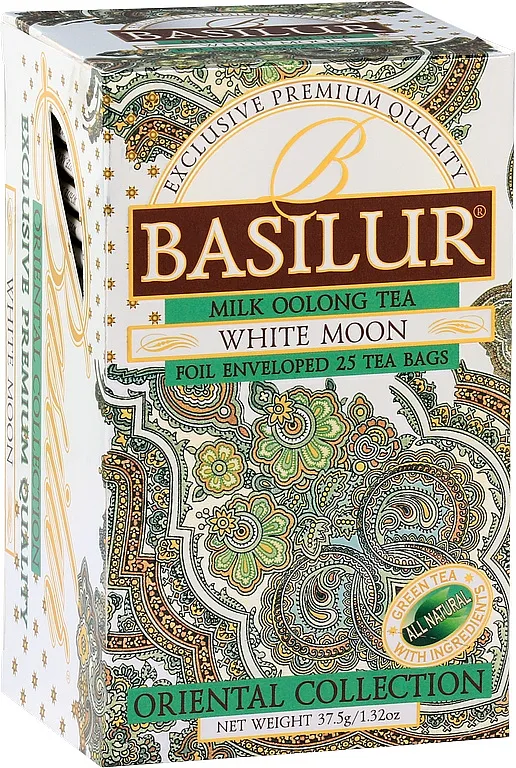 Ceai White Moon, 25 plicuri, Basilur