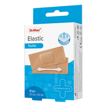 Dr. Max Plasture elastic 30 x 64mm, 10 bucati