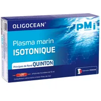 Plasma marina Quinton Izotonic 15ml, 20 fiole buvabile, Oligocean