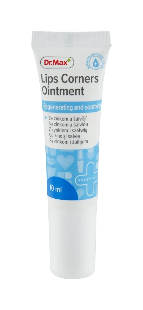 Dr. Max Unguent nutritiv pentru colturile crapate ale buzelor, 10ml 