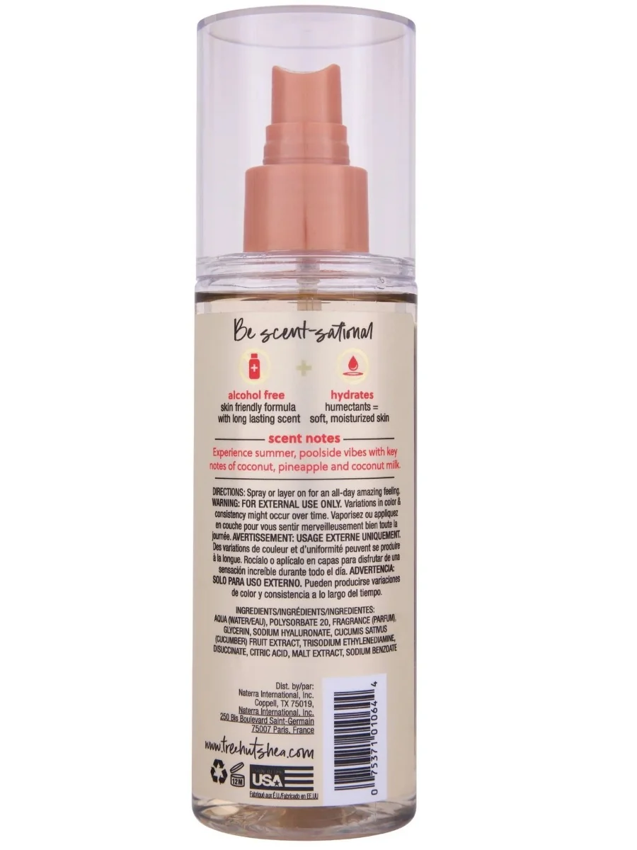Spray de corp Coco Colada, 177ml, Tree Hut