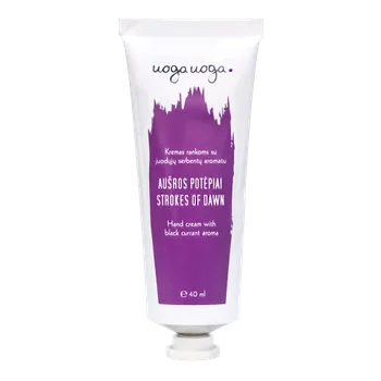 Crema de maini vegana cu aroma de coacaze negre Strokes of dawn, 40ml, Uoga Uoga
