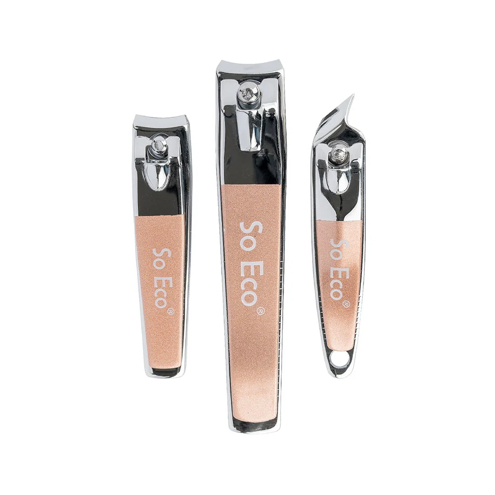 Set 3 unghiere ecologice pentru unghii si cuticule, 1 bucata, So Eco
