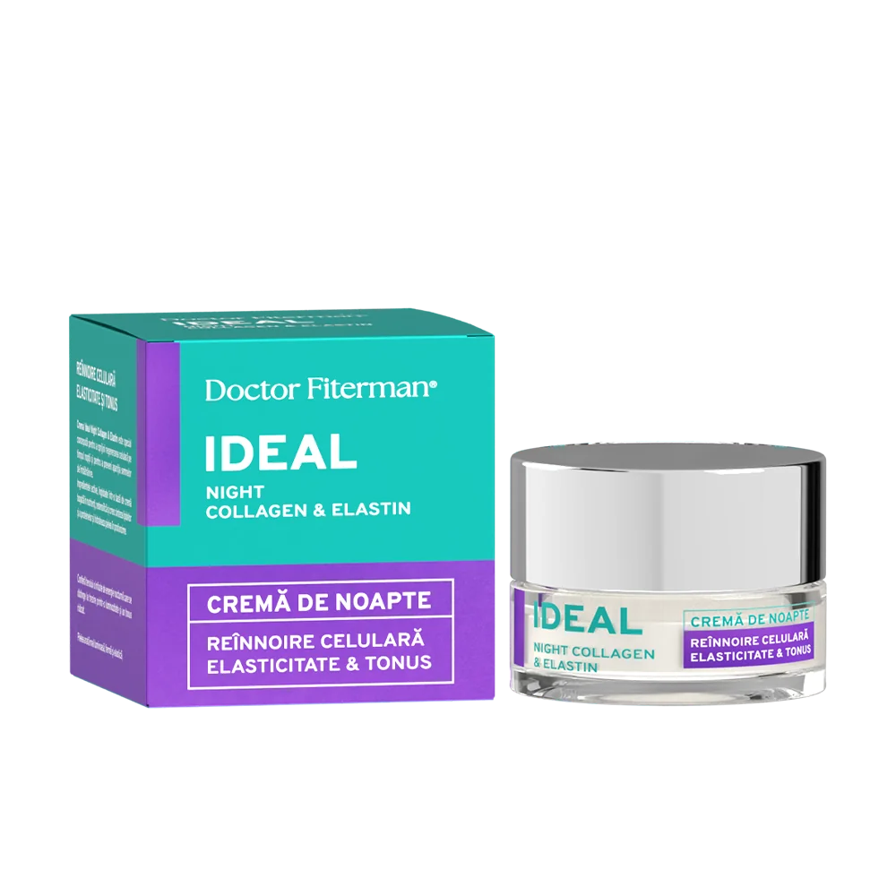 Crema de noapte reparatoare Ideal Collagen, 50ml, Doctor Fiterman