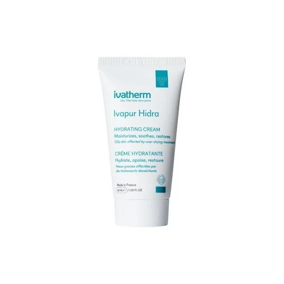 Crema piele sensibila si grasa Ivapur Hidra, 40ml, Ivatherm